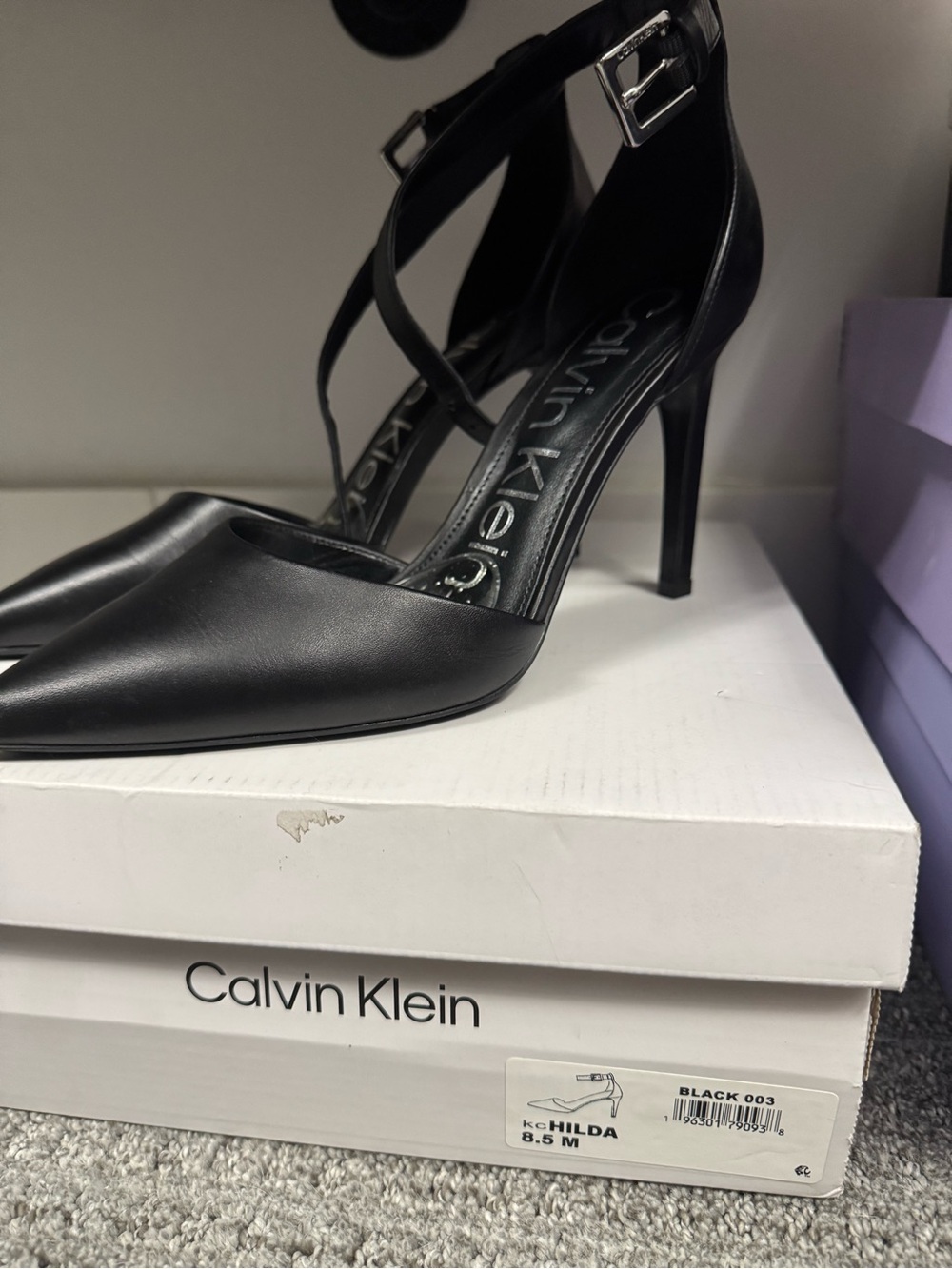 Calvin Klein Black Heels